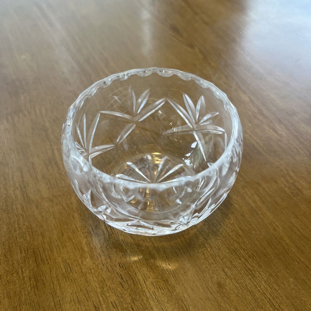 Crystal Trinket Dish Bowl